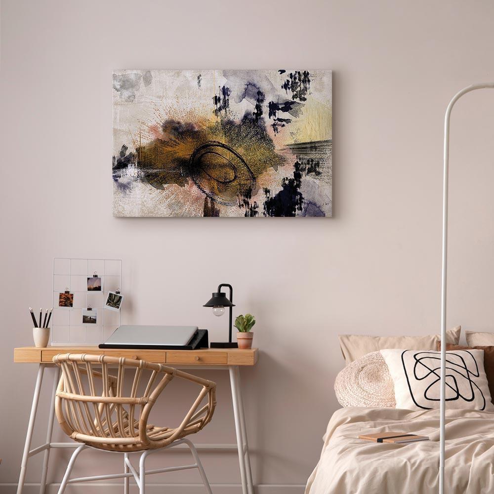 Leinwandbild - Morning on the River (1 Part) Wide