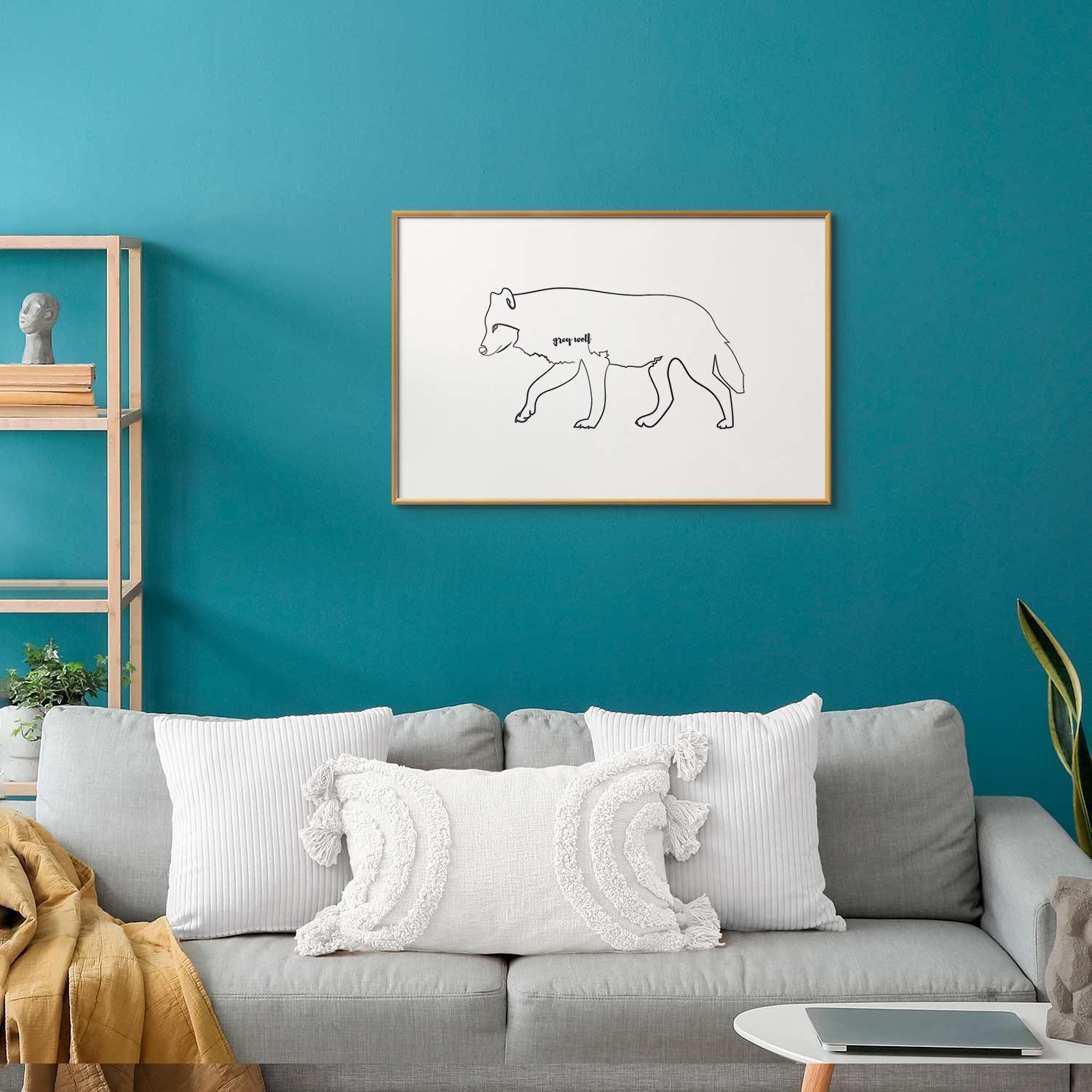 Poster - Wolf Artgeist