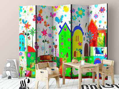 Kinderzimmer Fröhlicher Bauernhof – Bunte Bauernhof-Szene für Kinderzimmer & Spielbereiche Sawelt