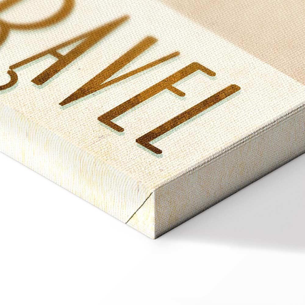 Leinwandbild - Sound Travel (1 Part) Vertical