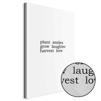 Leinwandbild - Harvest of Love (1 Part) Vertical