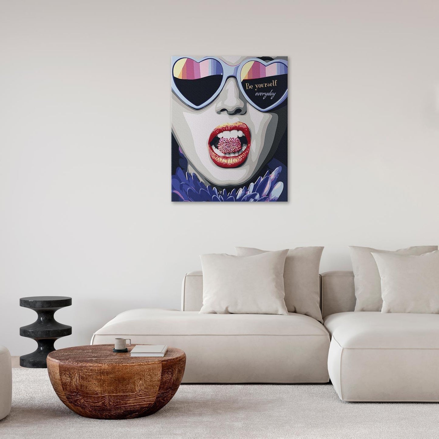 Malen nach Zahlen - Be Yourself Everyday