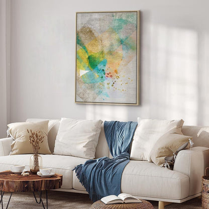 Leinwandbild - Butterfly and Dreams (1 Part) Vertical