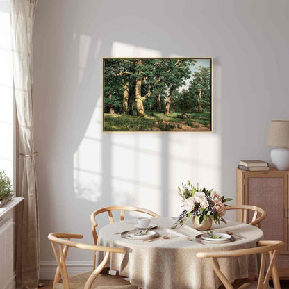 Leinwandbild - Ivan Shishkin – Oak Forest