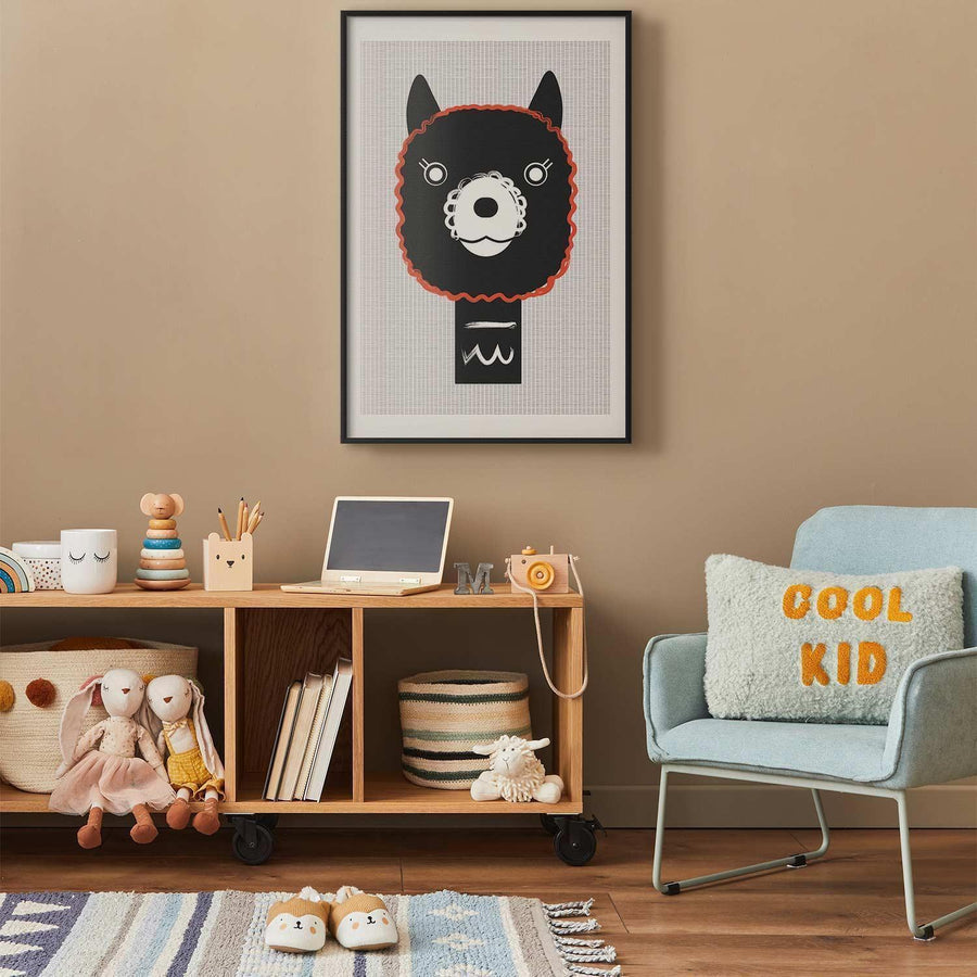 Poster - Decorative Alpaca Artgeist