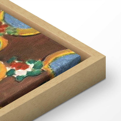 Leinwandbild - Henri Matisse – Decorative Figure on Ornamental Ground