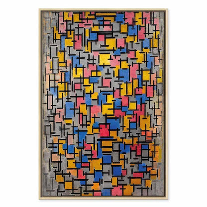Leinwandbild - Piet Mondrian – Composition