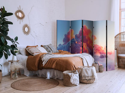 Paravent - Twilight Spectacle: Clouds in Shades of Pink and Purple Artgeist