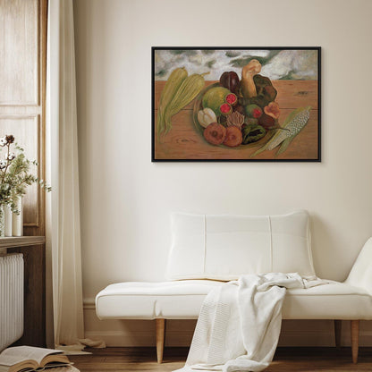 Leinwandbild - Frida Kahlo – The Fruits of the Earth