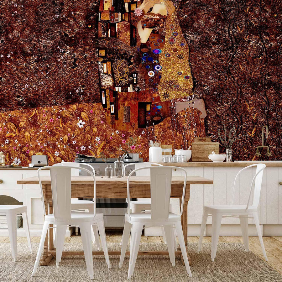 Fototapete - Klimt inspiration - Image of Love Artgeist