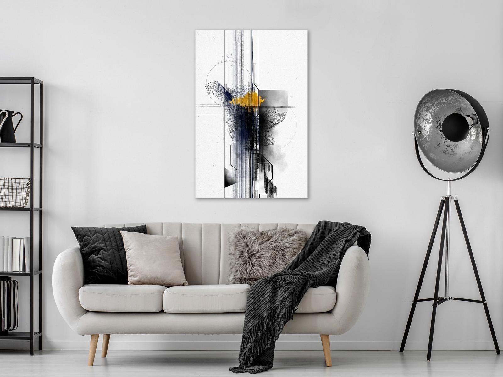 Leinwandbild - Sentimental Journey (1 Part) Vertical Artgeist