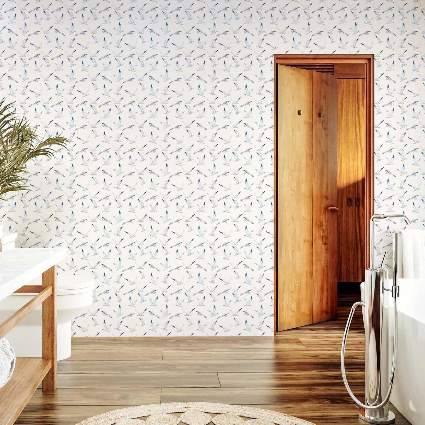 Tapete - Flying Seagulls