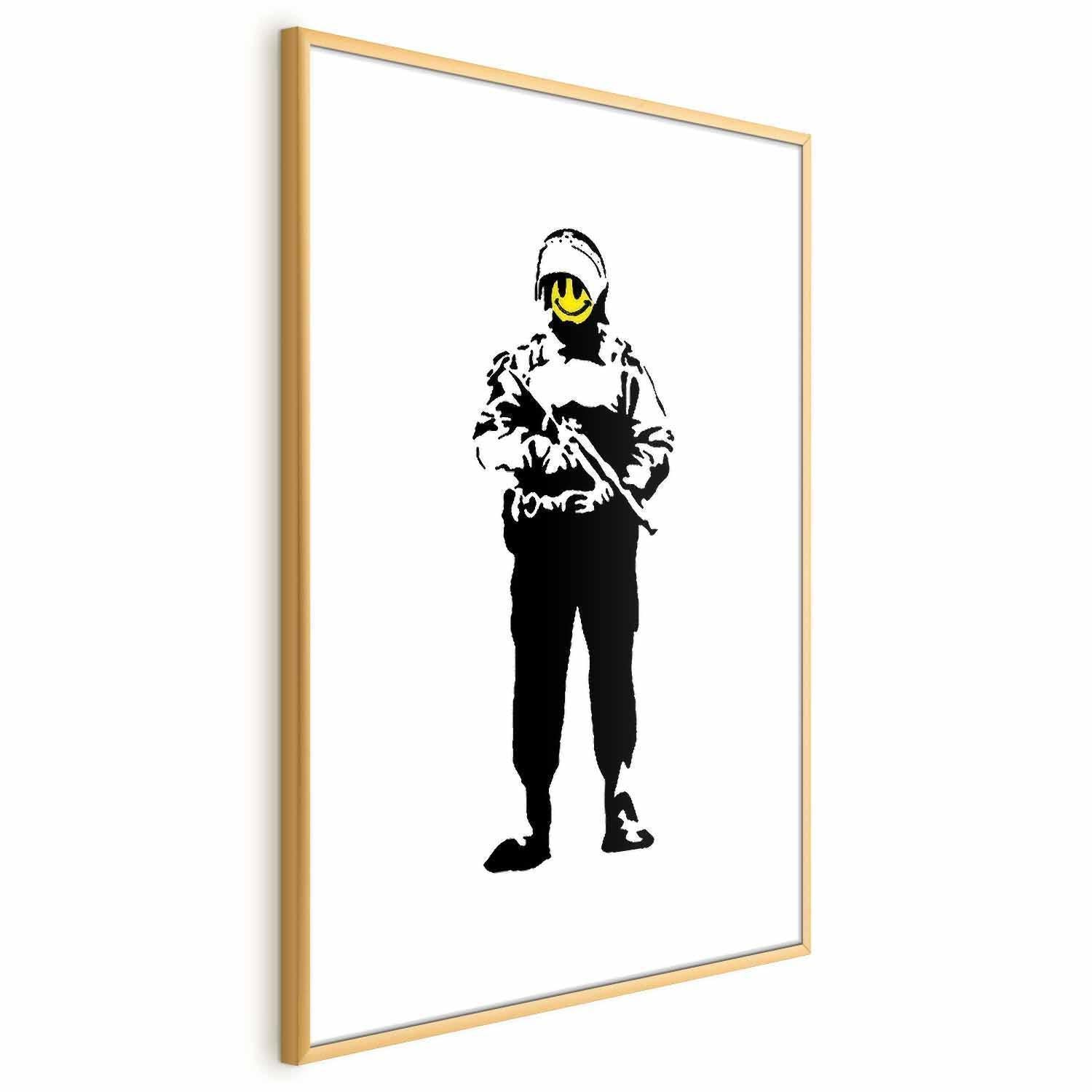 Poster - Smiling Policeman Artgeist