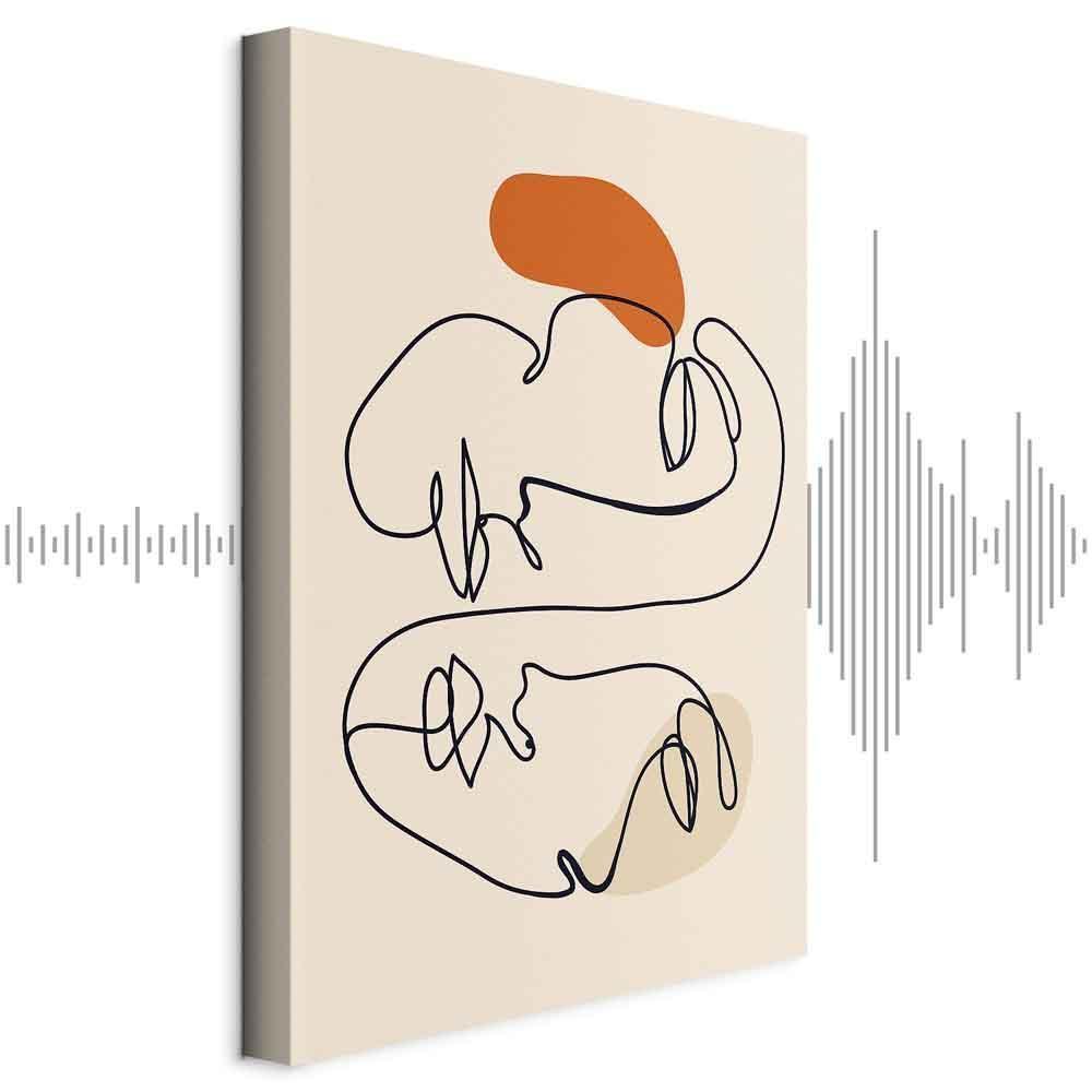 Leinwandbild - Solar Connection (1 Part) Vertical