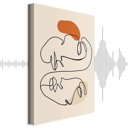 Leinwandbild - Solar Connection (1 Part) Vertical