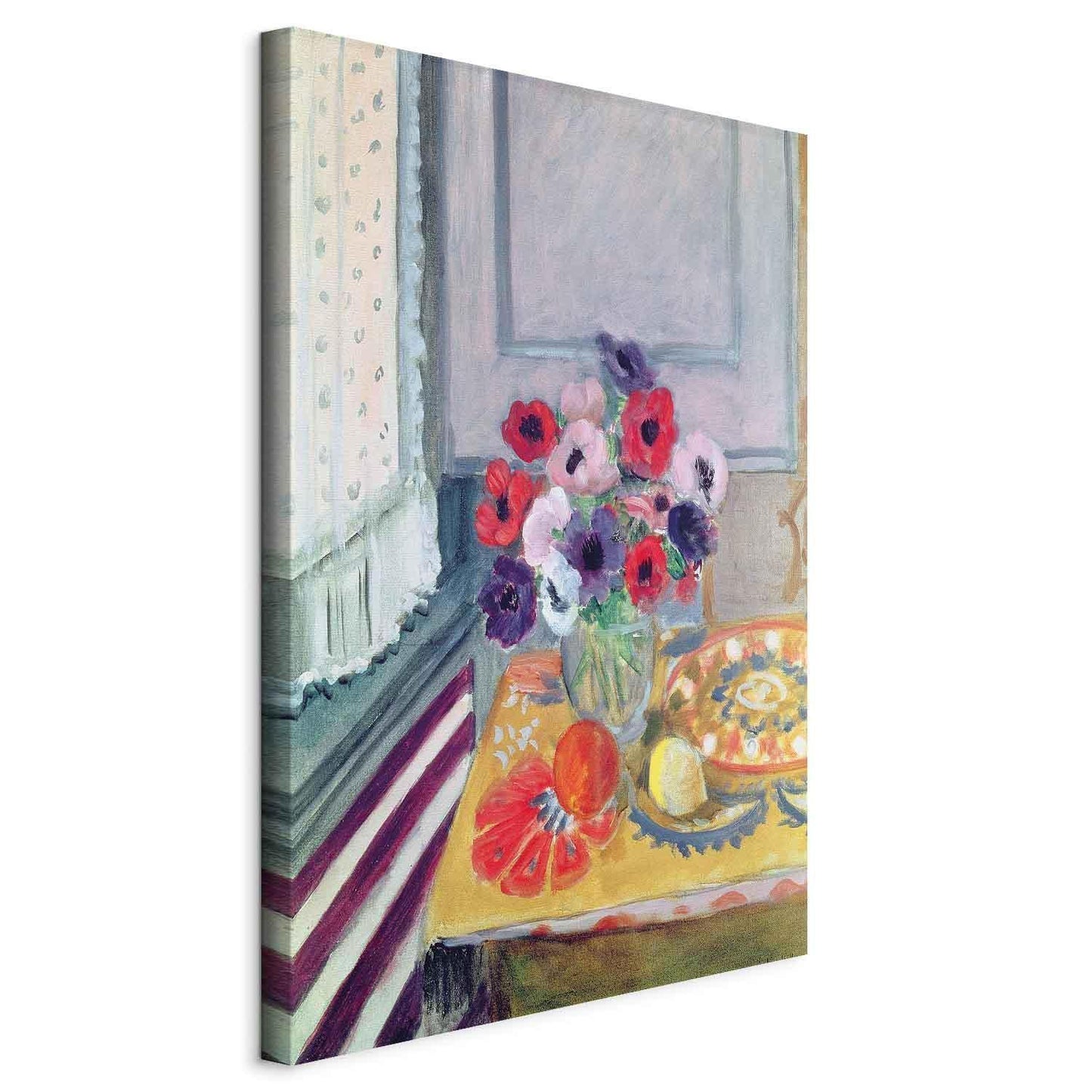 Leinwandbild - Henri Matisse – Still Life with Anemones