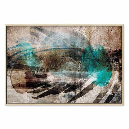 Leinwandbild - Abstract Plume (1 Part) Wide