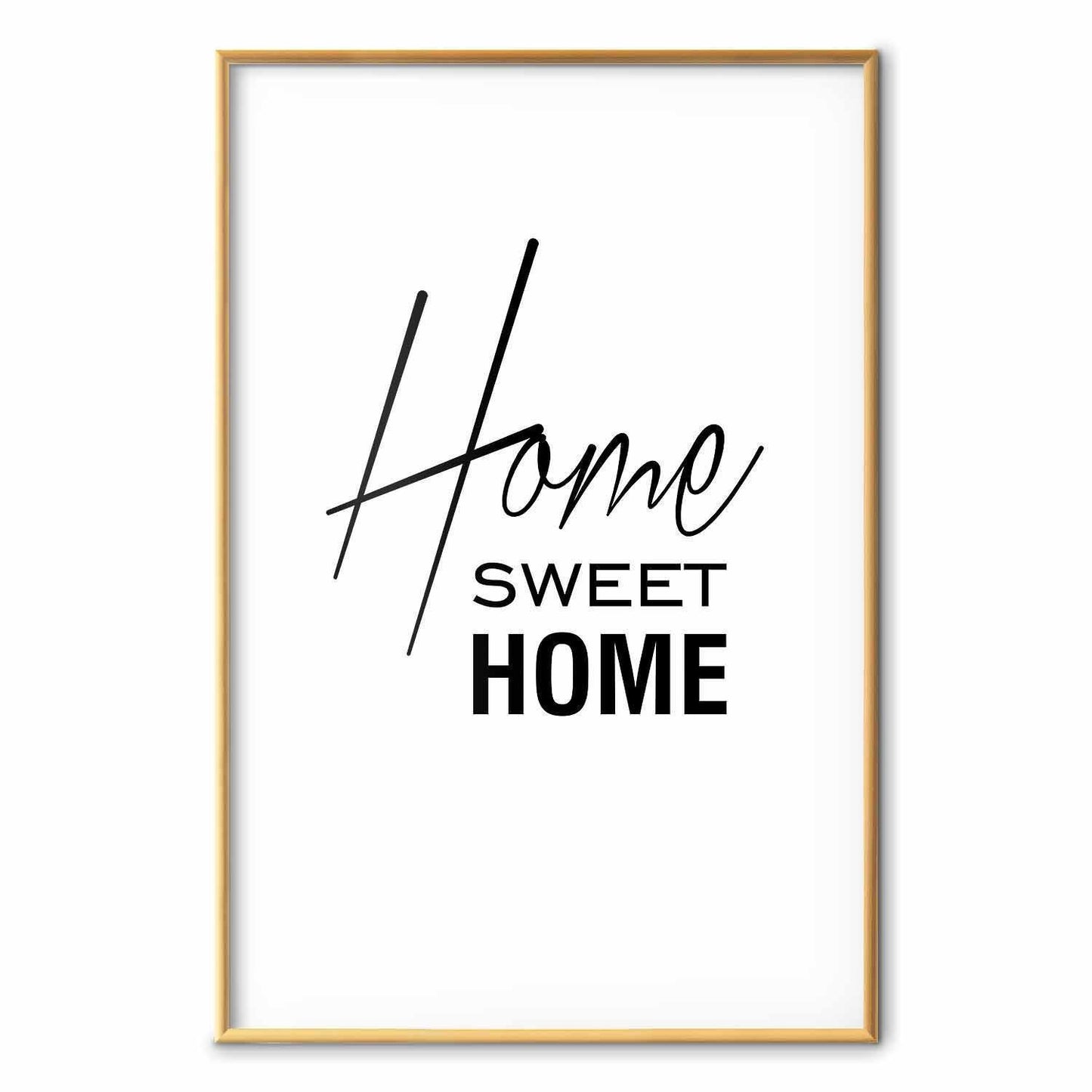 Poster - Black and White: Home Sweet Home