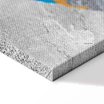 Leinwandbild - Night in the Mountains (1 Part) Wide