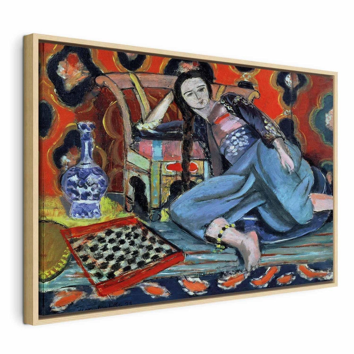 Leinwandbild - Henri Matisse – Odalisque with Turkish Chair