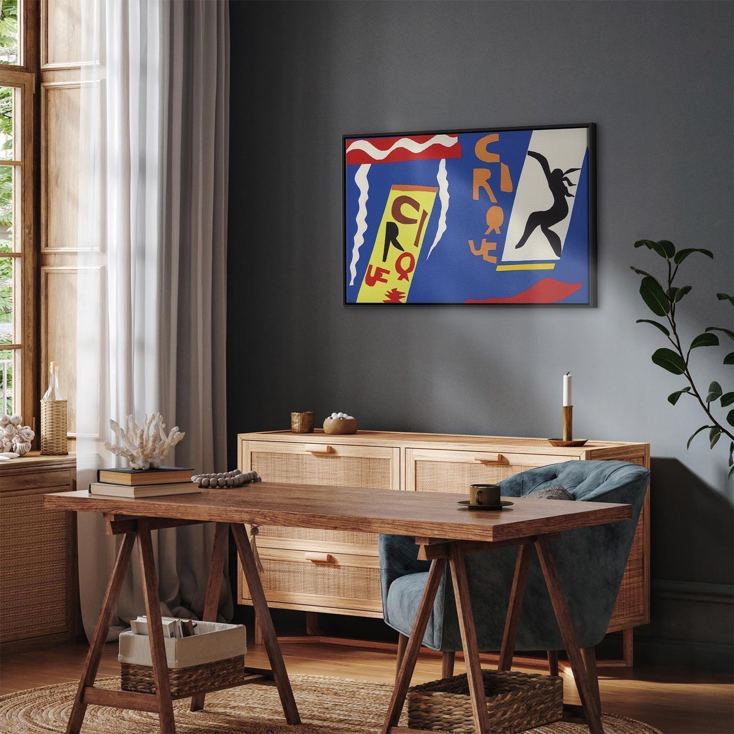 Leinwandbild - Henri Matisse – The Circus (from Jazz)