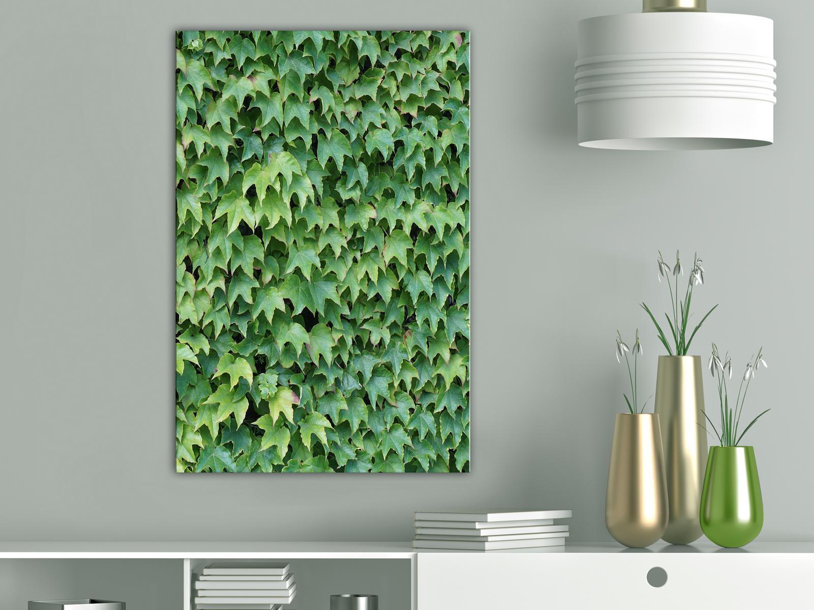 Leinwandbild - Thick Ivy (1 Part) Vertical Artgeist