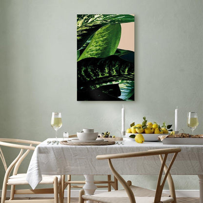 Leinwandbild - Dieffenbachia (1 Part) Vertical