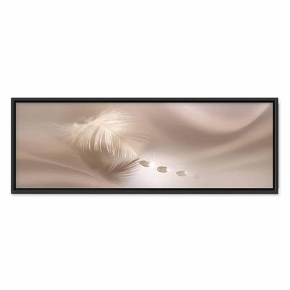 Leinwandbild - Delicate Feather