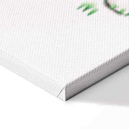 Leinwandbild - Dog and Ball (1 Part) Vertical