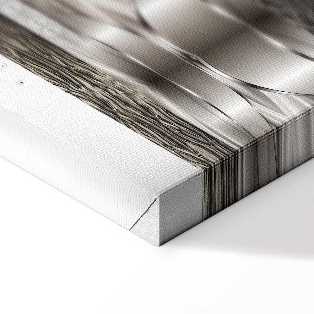 Leinwandbild - Metal World Map II