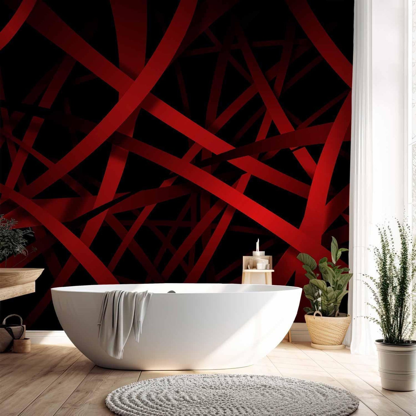 Fototapete - Fear of the dark