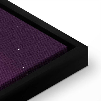 Leinwandbild - Night Waves (1 Part) Wide - Third Variant