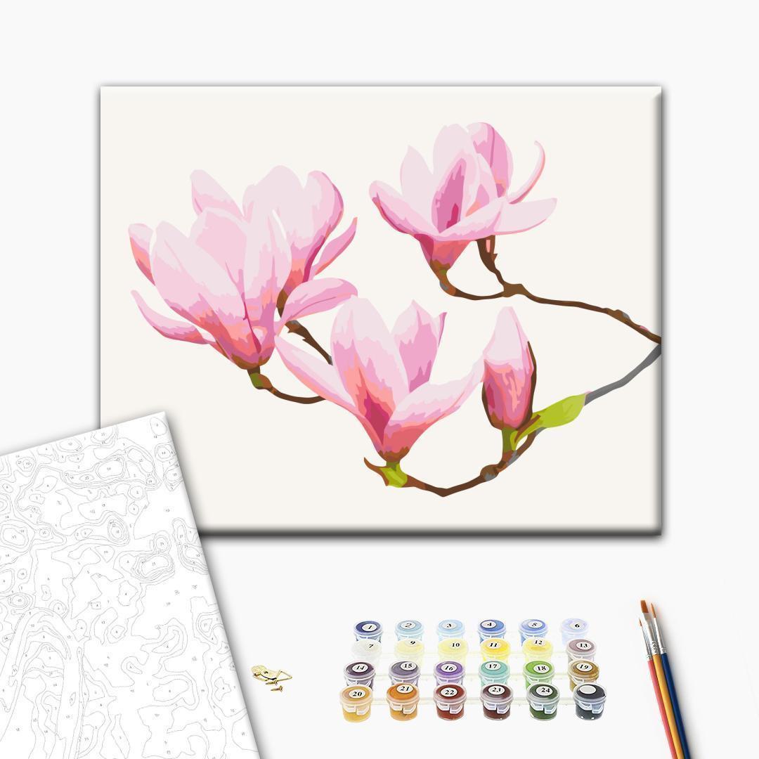 Malen nach Zahlen - Floral Twig