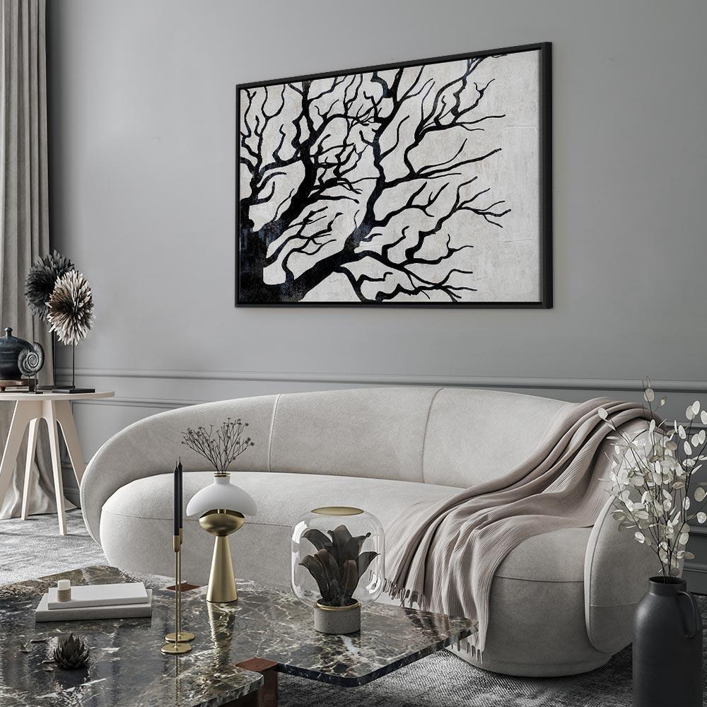 Leinwandbild - Cold Nature (1 Part) Wide