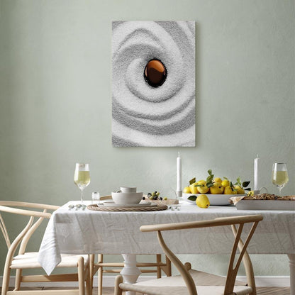 Leinwandbild - Karesansui (1 Part) Vertical