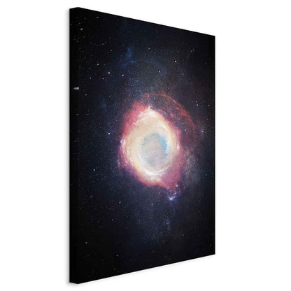 Leinwandbild - Galactic Explosion (1 Part) Vertical