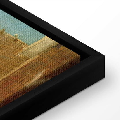 Leinwandbild - Carl Spitzweg – Well-Wisher Presenting Flowers