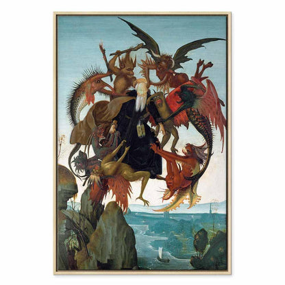 Leinwandbild - Michelangelo – The Torment of Saint Anthony