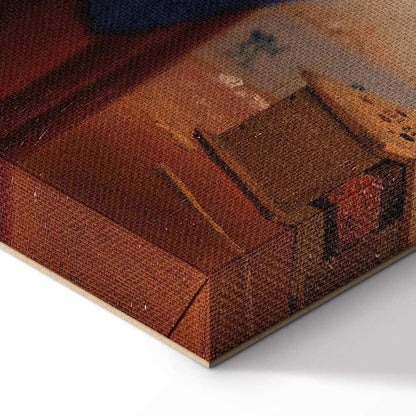 Leinwandbild - Jan Vermeer – The Milkmaid