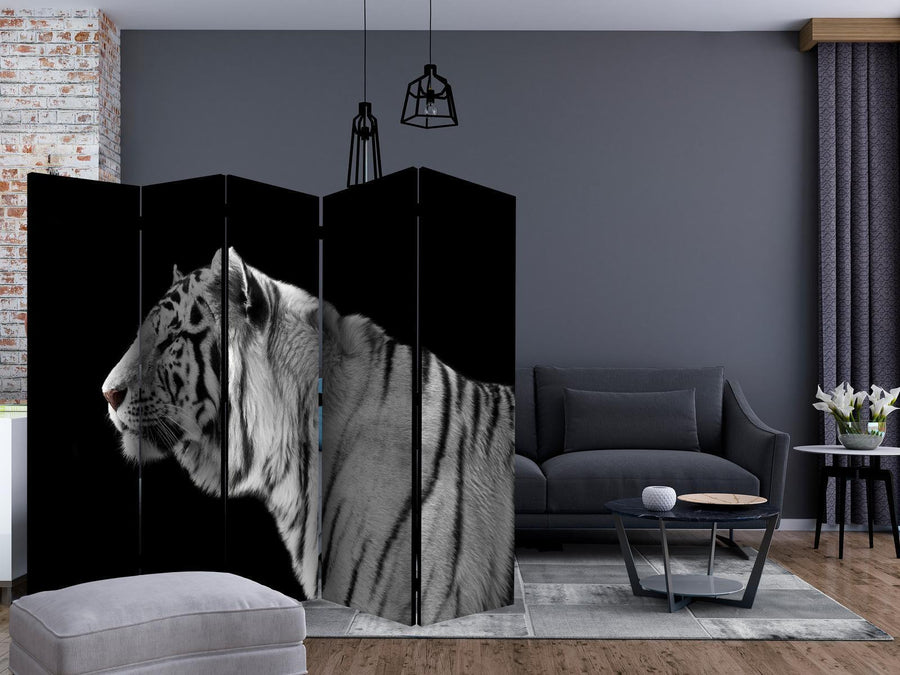 Paravent - White tiger II Artgeist