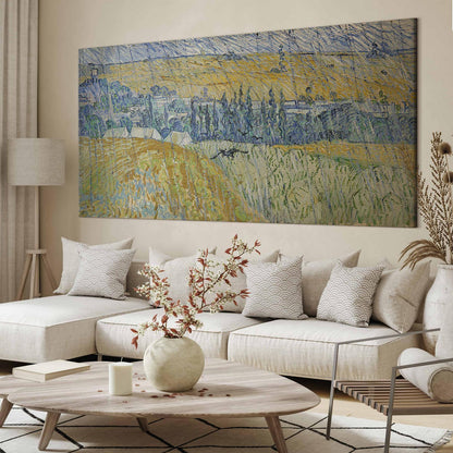 Wandbild XXL - Vincent van Gogh – Auvers in the Rain