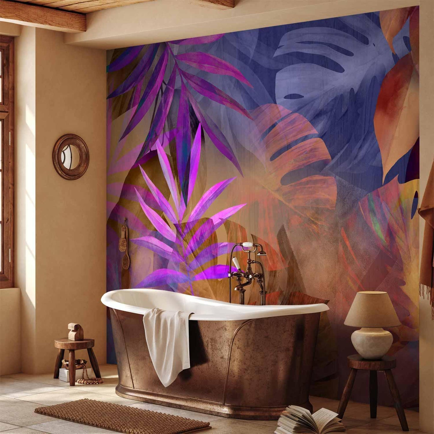 Fototapete - Vigorous Leaves - Third Variant