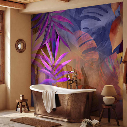 Fototapete - Vigorous Leaves - Third Variant