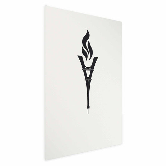 Poster - Torch Shaped Like the Eiffel Tower Artgeist