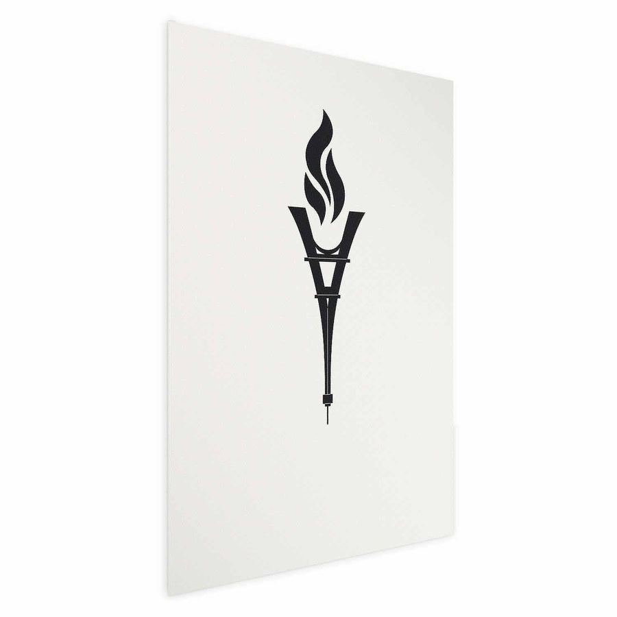Poster - Torch Shaped Like the Eiffel Tower Artgeist