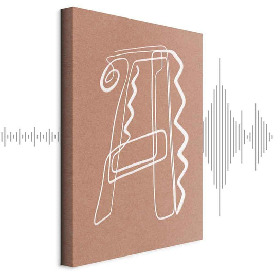 Leinwandbild - Stylish A (1 Part) Vertical