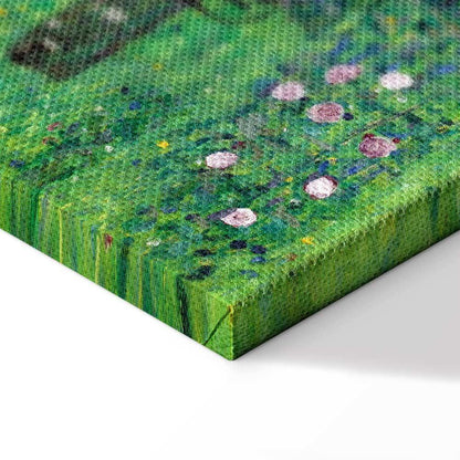 Leinwandbild - Gustav Klimt – Roses Among the Trees