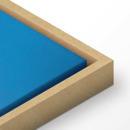 Leinwandbild - Heavenly Calm: Warm Rays of the Sun