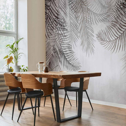 Fototapete - Night Palm Trees