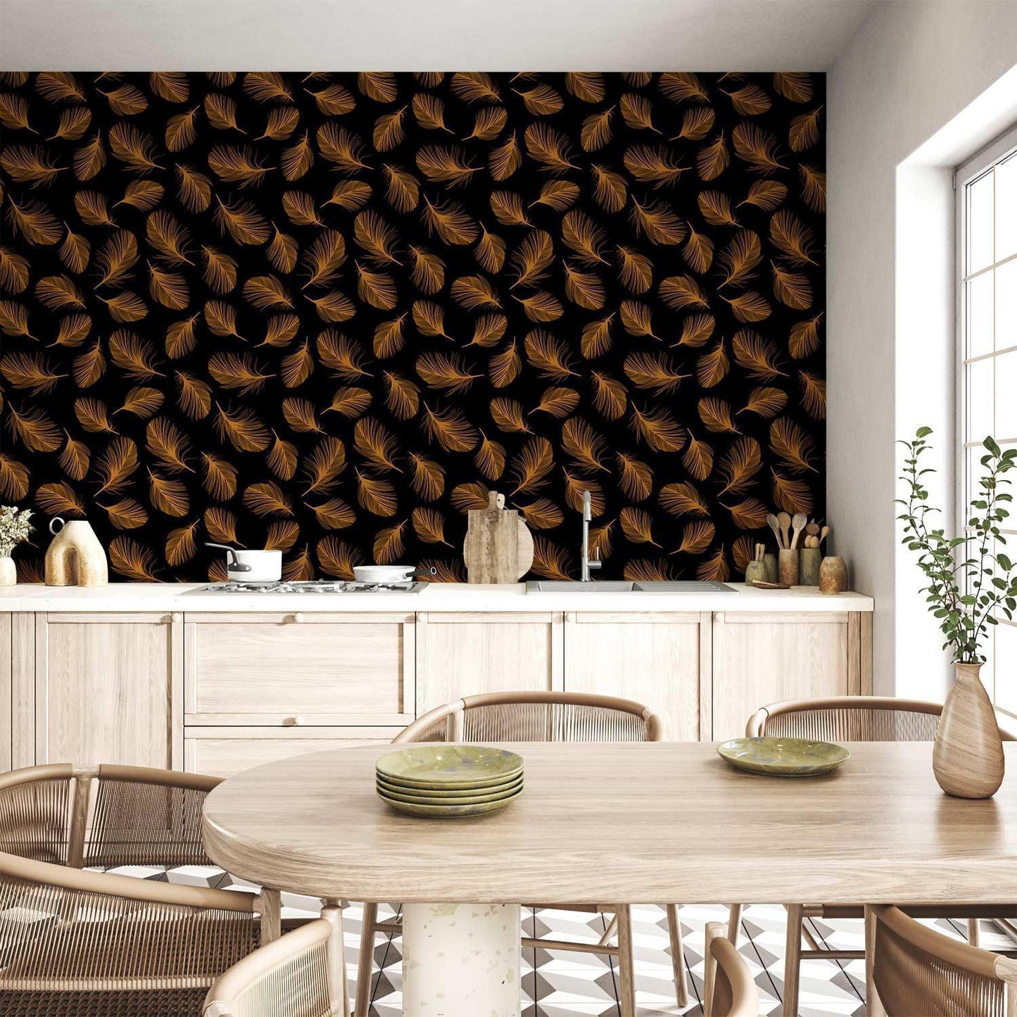 Tapete - Golden Scatter